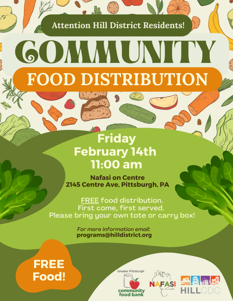 Food Distribution Flyer